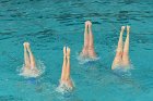 Artistic Swimming  Wheaton College Artistic Swimming vs the University of Incarnate World. - Photo By: KEITH NORDSTROM : Wheaton, Artistic Swimming